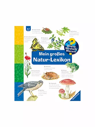 RAVENSBURGER | Livre - Wieso Weshalb Warum - Mon grand lexique de la nature | 